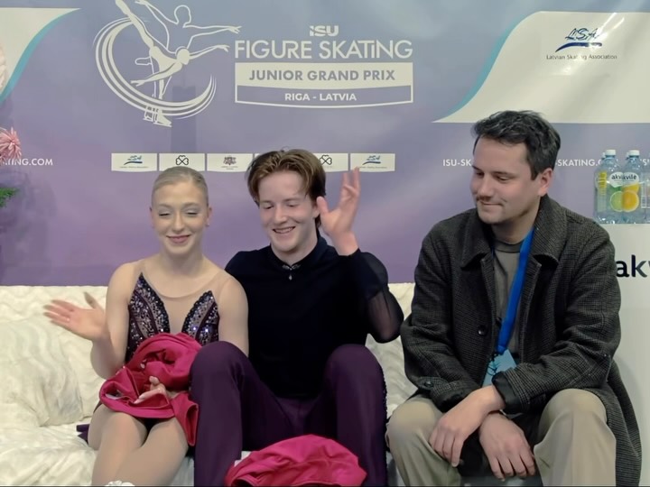 Congratulations to Amy and Mitchell for their top-seven finish at their first JGP representing Canada!